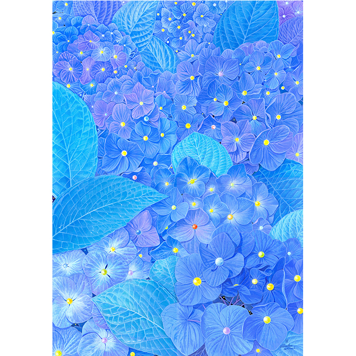 新井苑子「宇宙の花2 銀河」