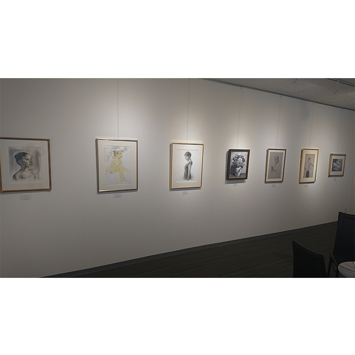第6回白日会デッサン展（2017年）
